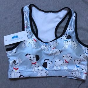 101 Dalmatians lotus leggings sports bra